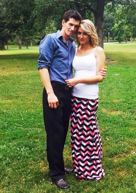 Zemir Begic, 32, with girlfriend, Arijana